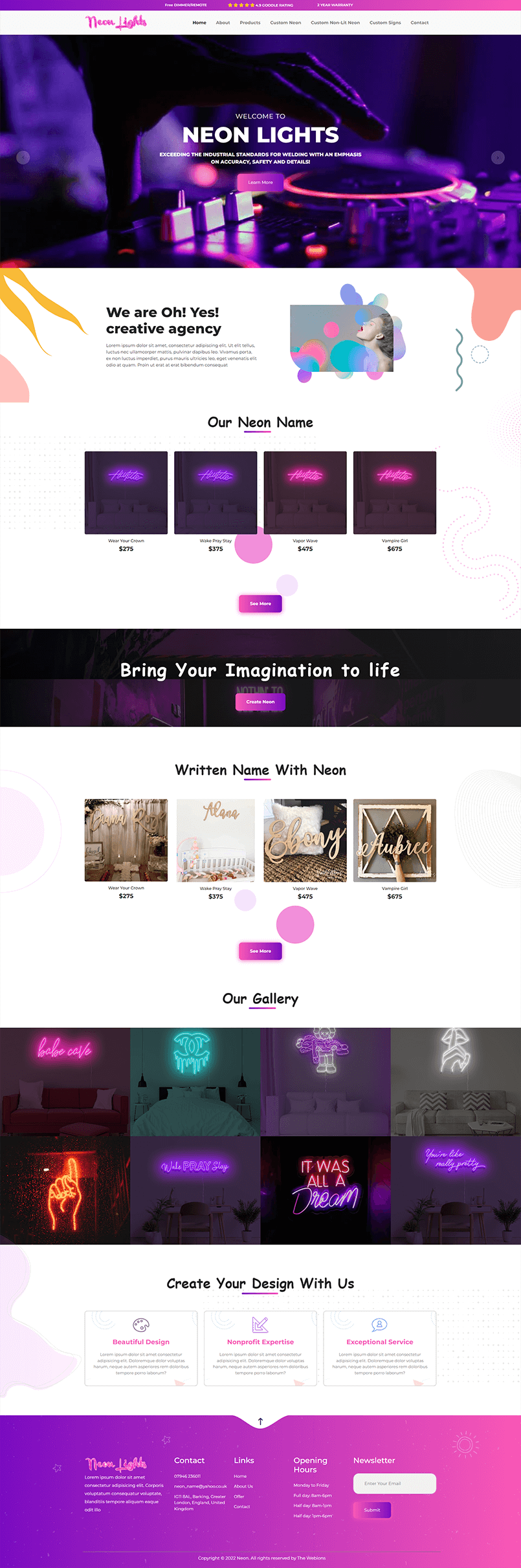 Retail brand storefront